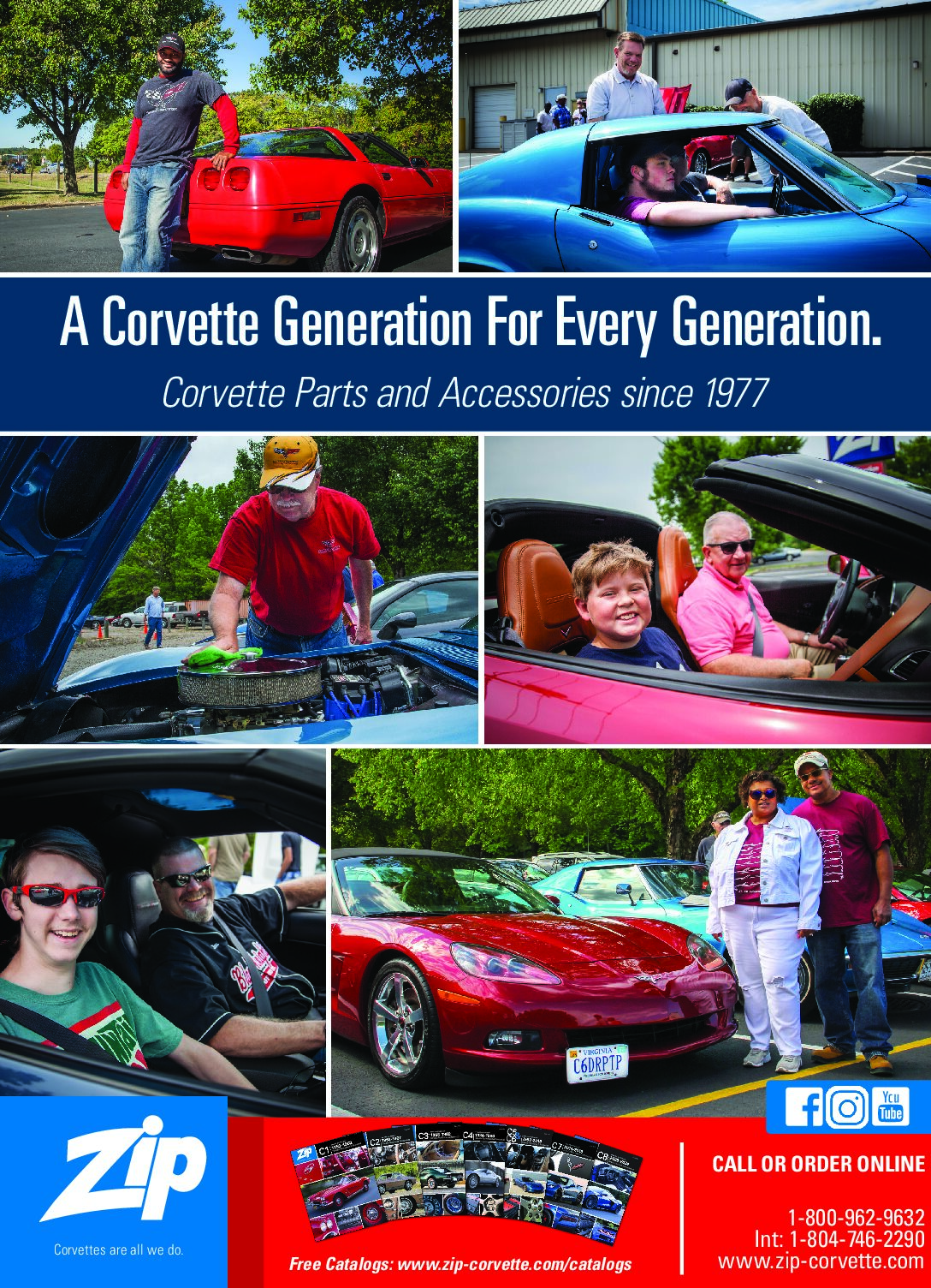 Australian Corvette car clubs advertisement